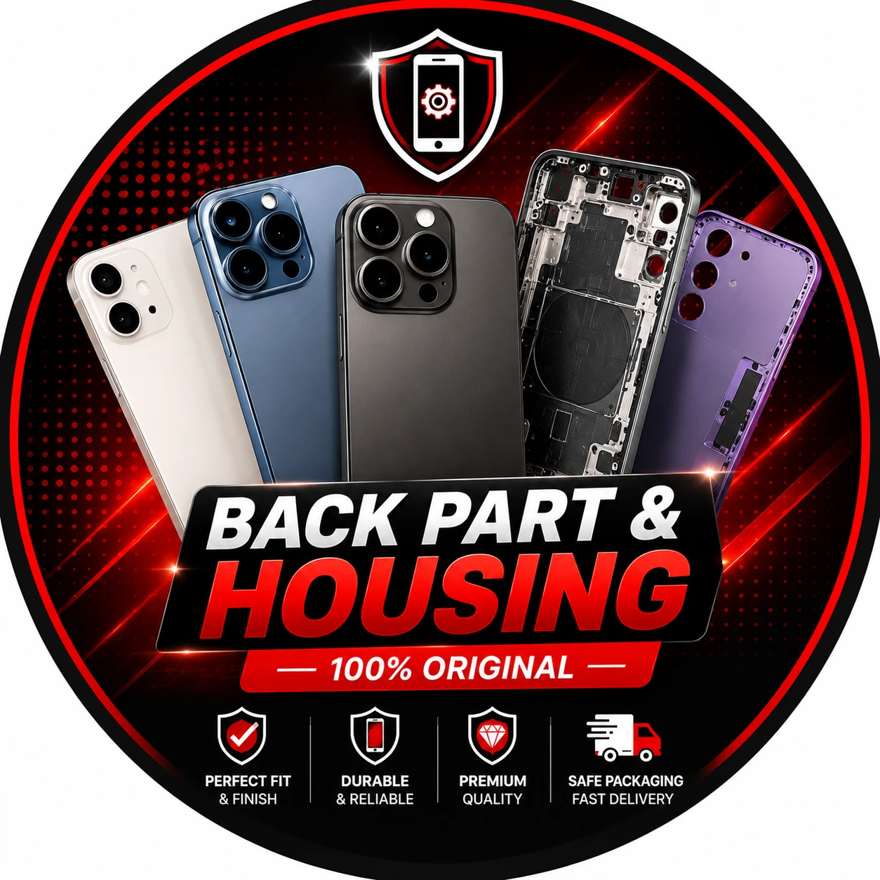 Back Part & Housing